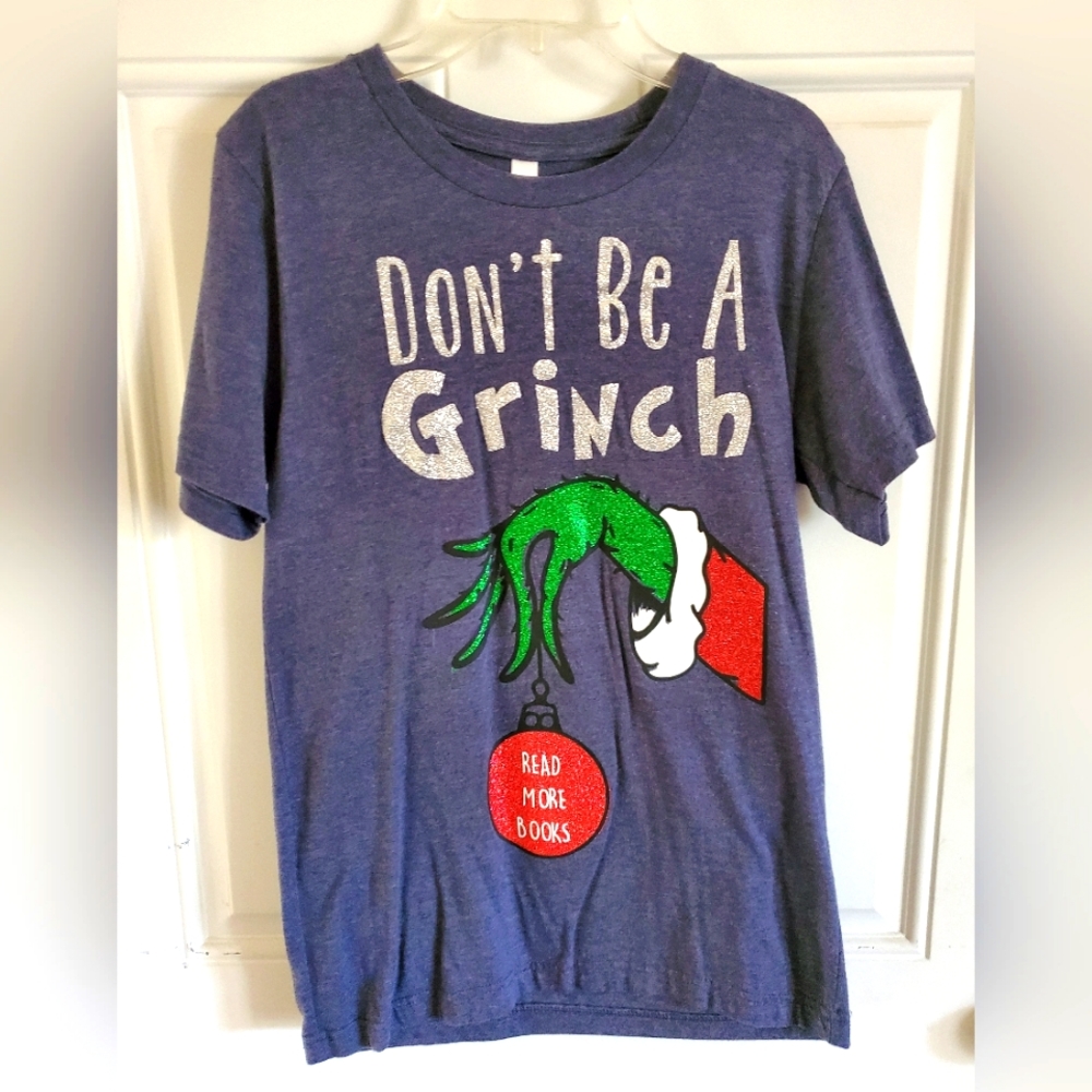 Don't Be A Gringe Reading Shirt Size Small